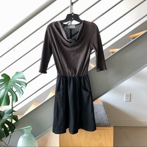 Field Day Cowl Neck Dress